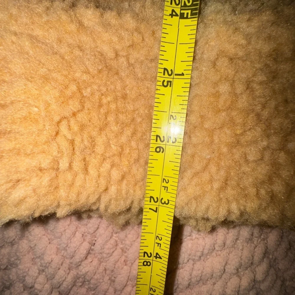 I.AM.GIA Pixie Teddy Sherpa Jacket Caramel Oversized Cozy L